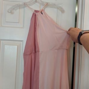 Blush and Rose hi-lo mid length dress. XL